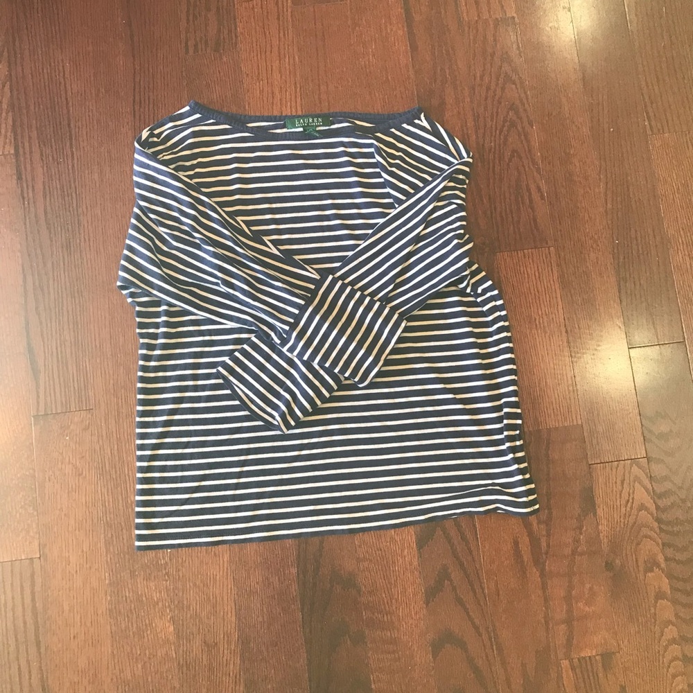 Lauren Ralph Lauren 3/4 Sleeve Shirt
